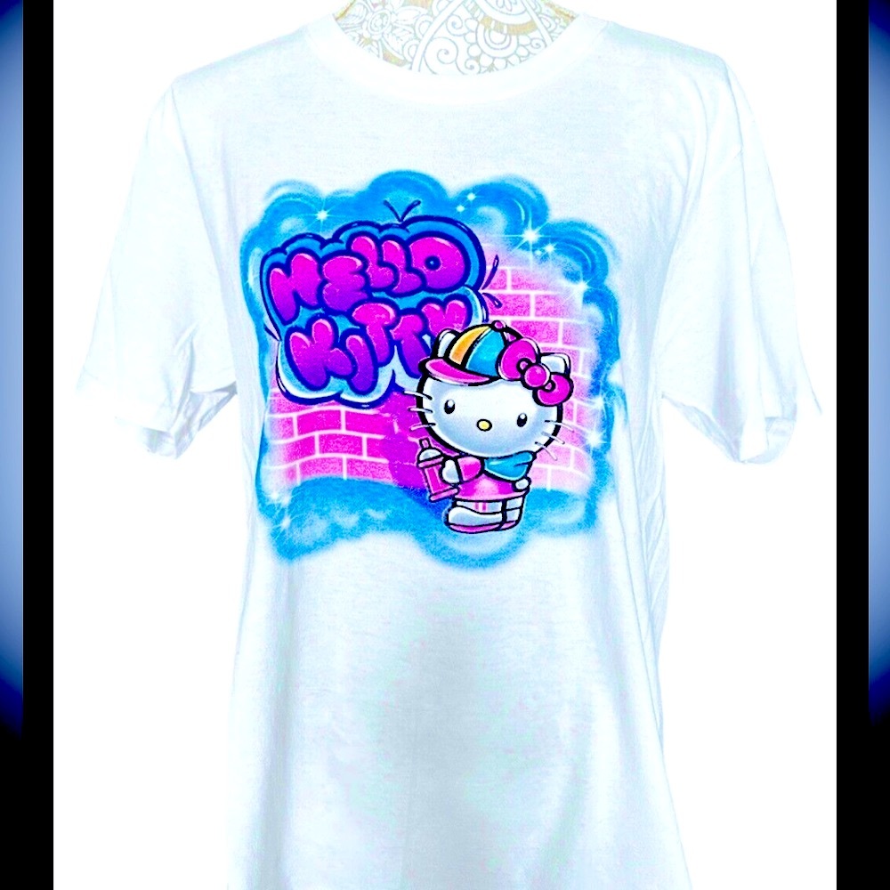 Hello Kitty graffiti artist Tagger, Sanrio  license